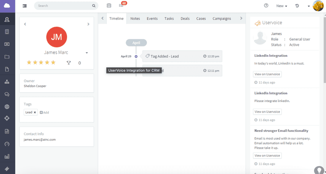 Sort and understand feedback in UserVoice