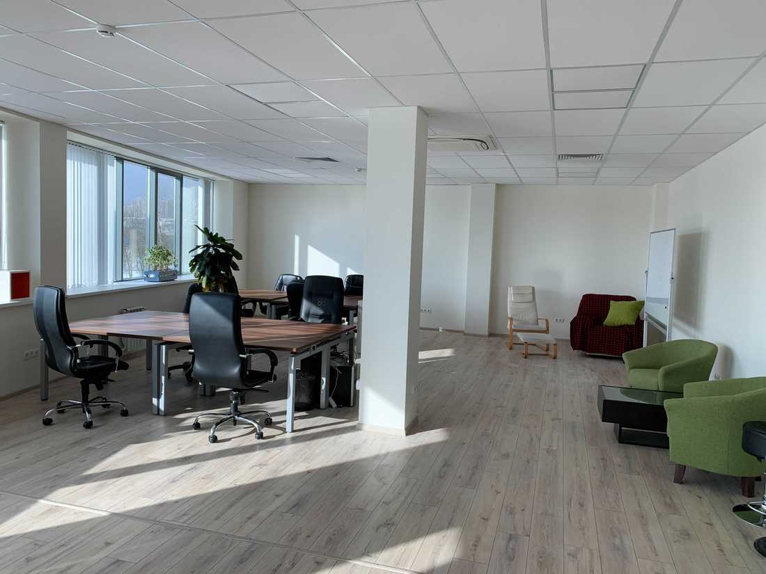 Our new empty office