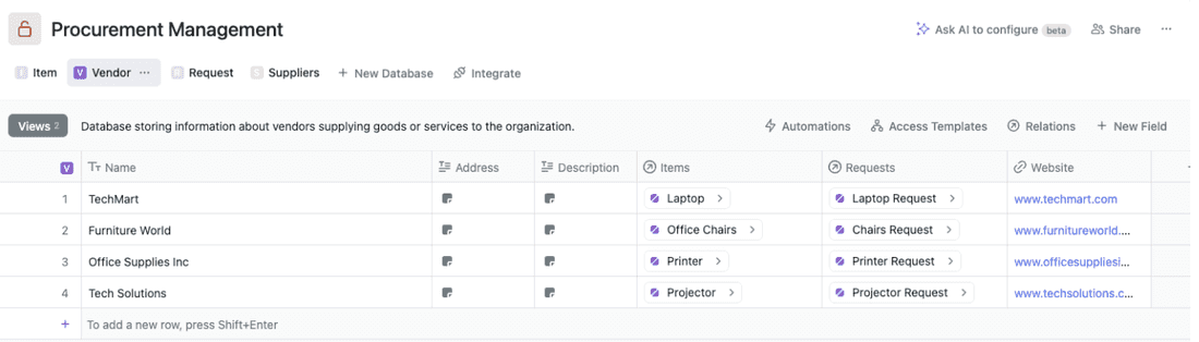 Linking your databases is easy as 1-2-3
