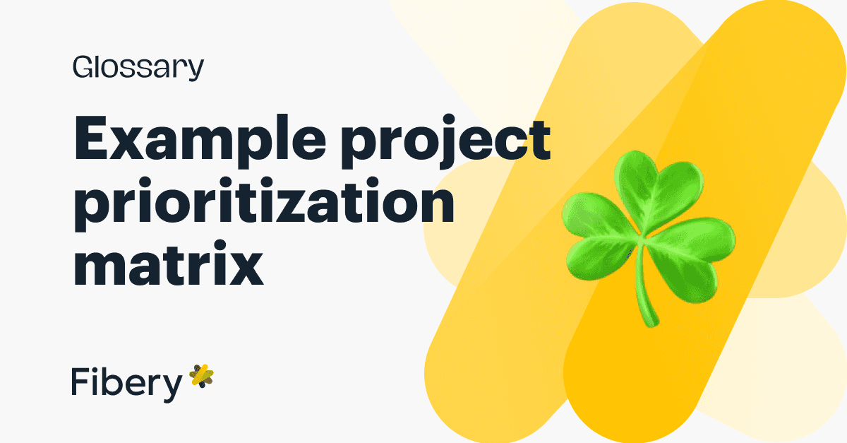 Project Prioritization (Priority) Matrix
