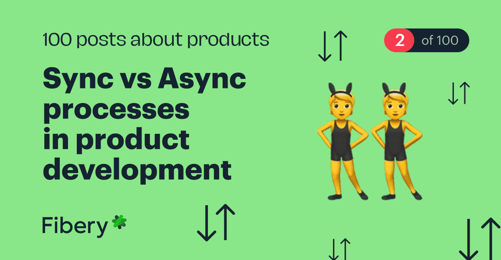 Sync vs. async processes in product development [2/100]