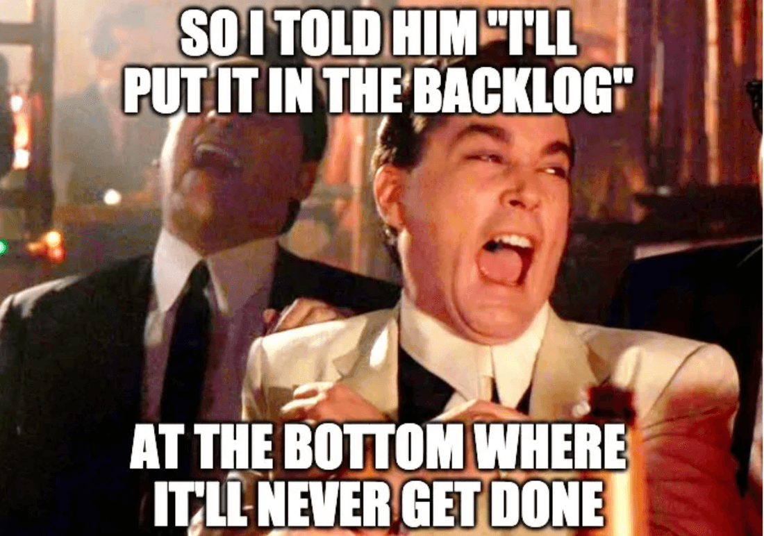 Where feature requests go to die