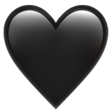 Emoji black-heart