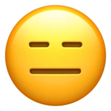 Emoji expressionless-face