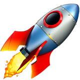 Emoji rocket